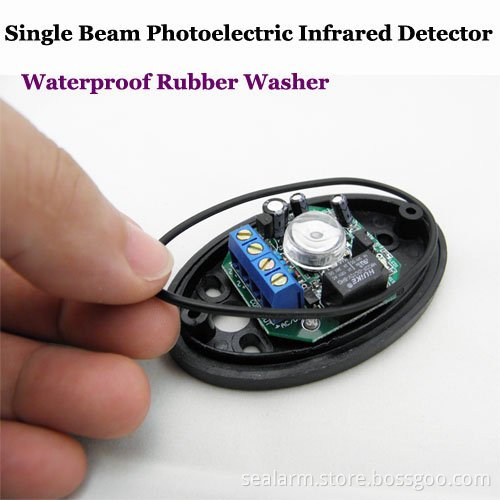 Security Alarm One beams infrared detector,Single beam infrared shooting,RF Boundary Beams detector,IR beams detector